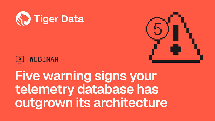 Five Warning Signs Your Telemetry Database Has Outgrown Its Architecture